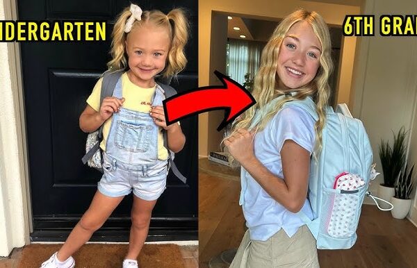 Everleigh's 1st day of Middle School!