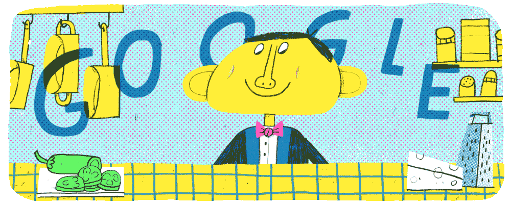 Ignacio Anaya García's 124th Birthday Doodle - Google Doodles