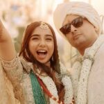 Prajakta Koli and Vrishank Khanal tie the knot in a dreamy wedding, see first wedding photos | Bollywood News - The Indian Express