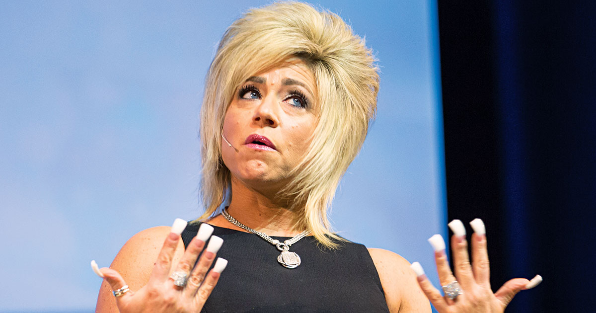 Don't Give Fraud Theresa Caputo Your Money
